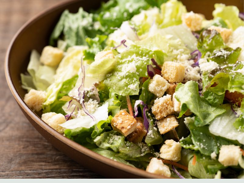 Cezarjeva solata in njene mehiške korenine