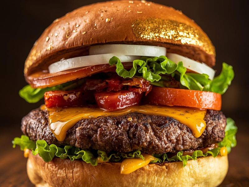 Najdražji burger na svetu Golden Boy