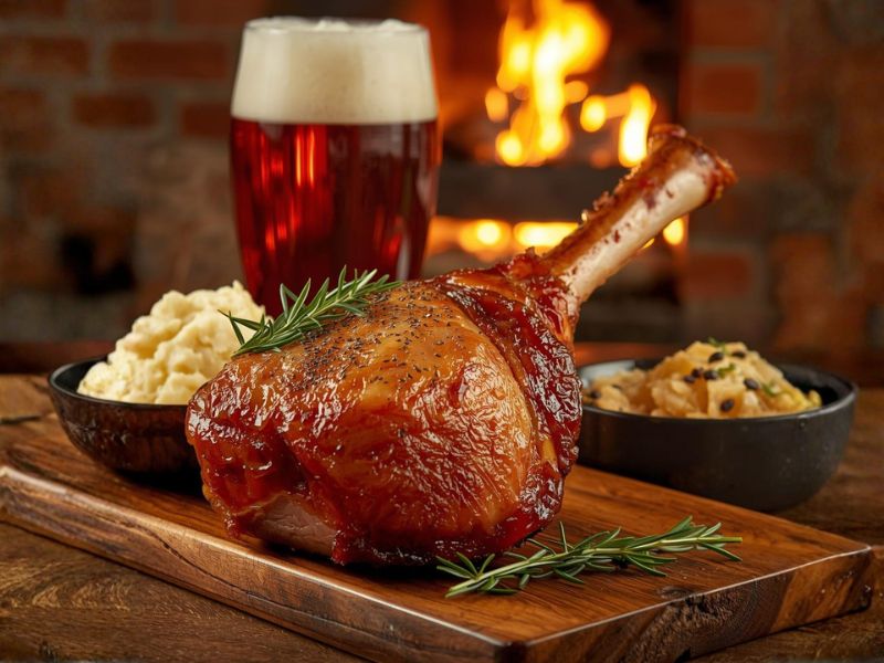 Pečena krača – hrustljava moč